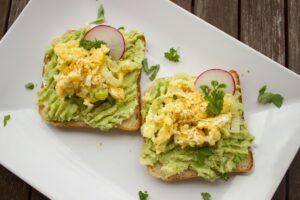 paneer avocado sandwich